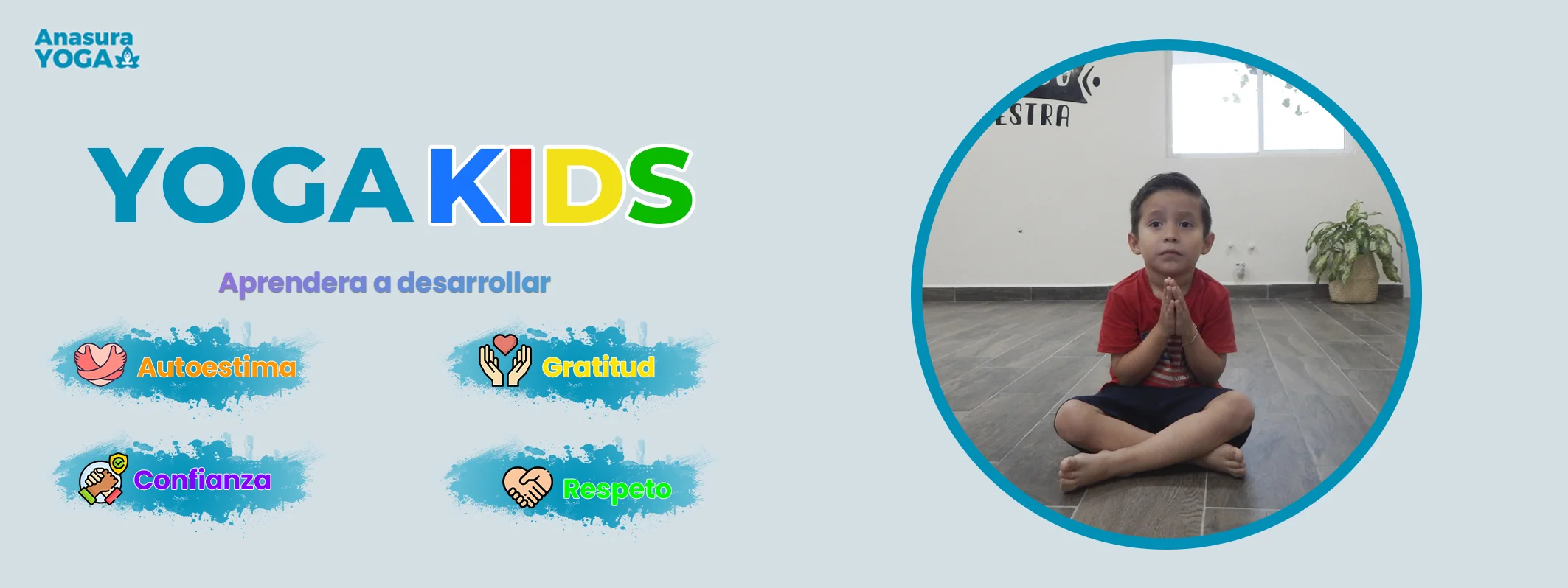 yoga kids banner mas pro